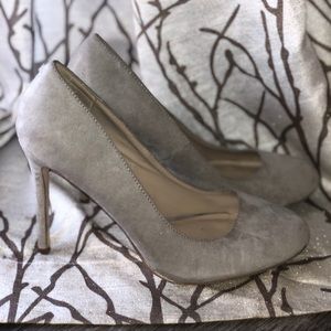 Grey heels